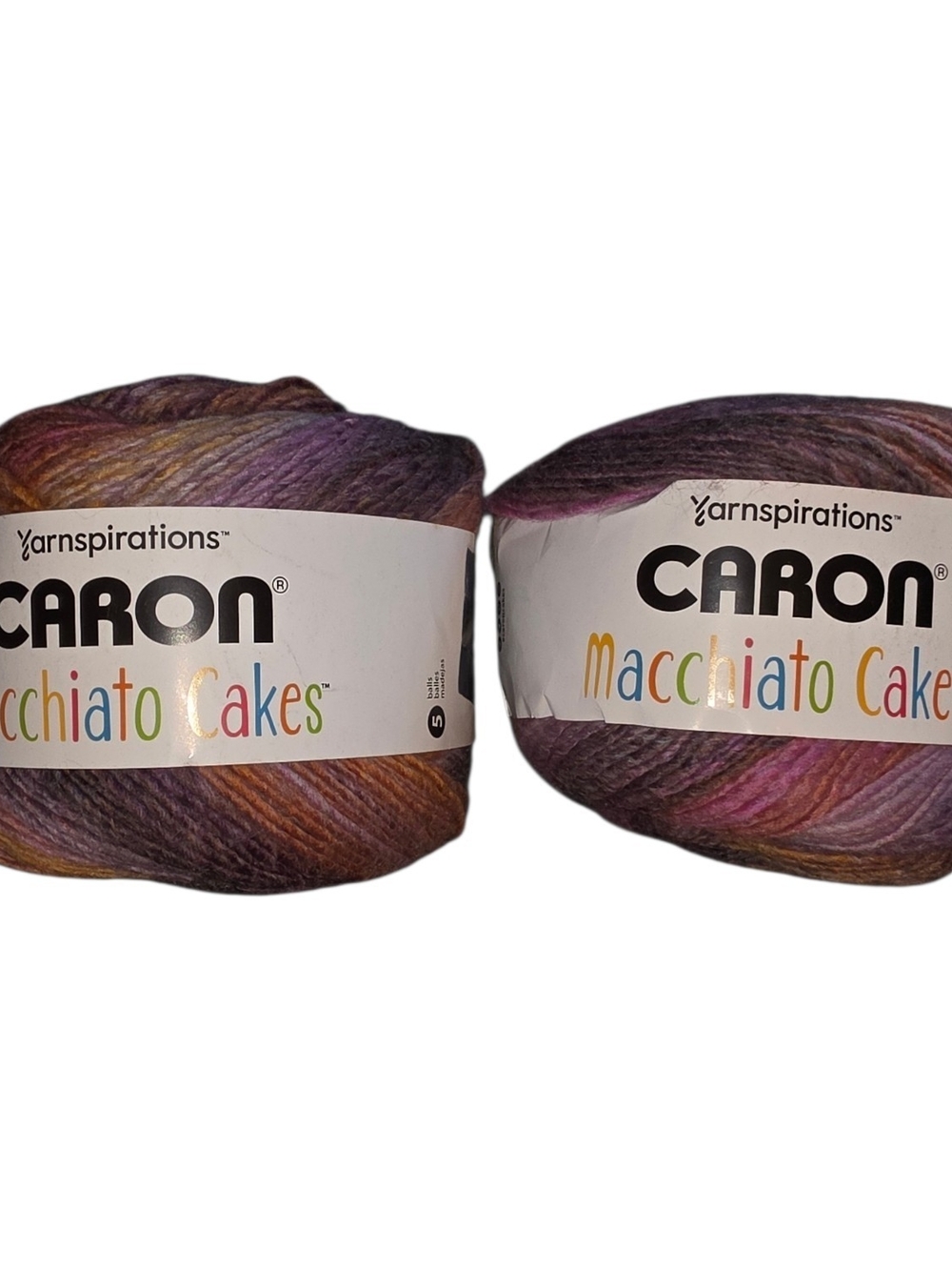 Caron Macchiato Cakes Yarn Label